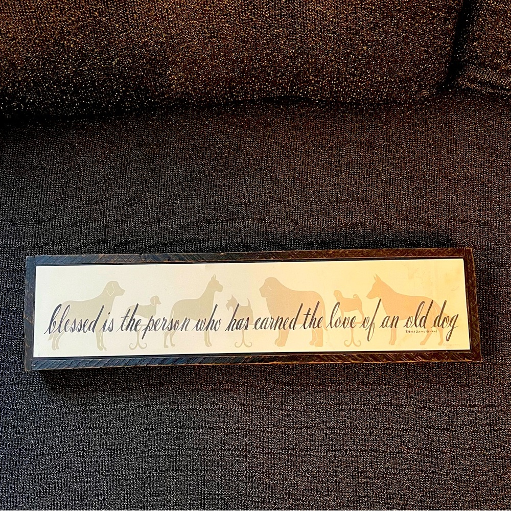 Wood sign
